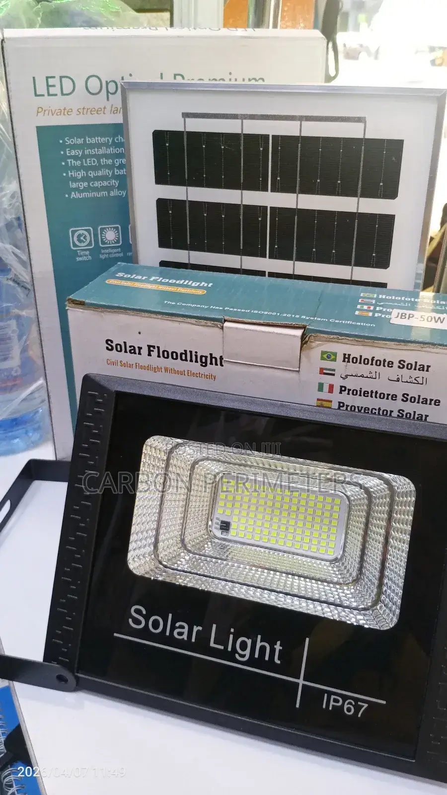 50watts Solar Floodlight
