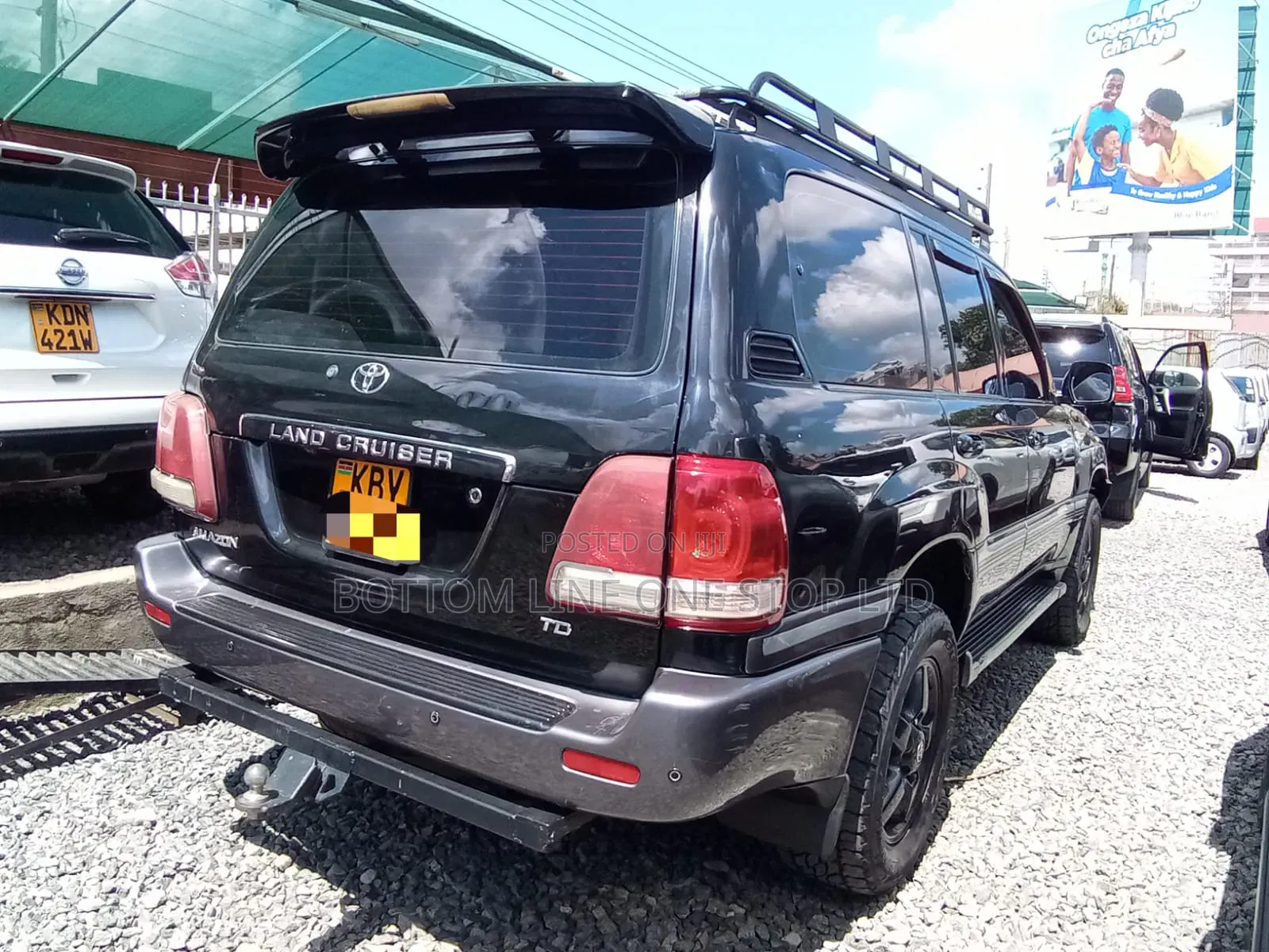 Toyota Land Cruiser 100 4.2 TD Executive 2005 Black