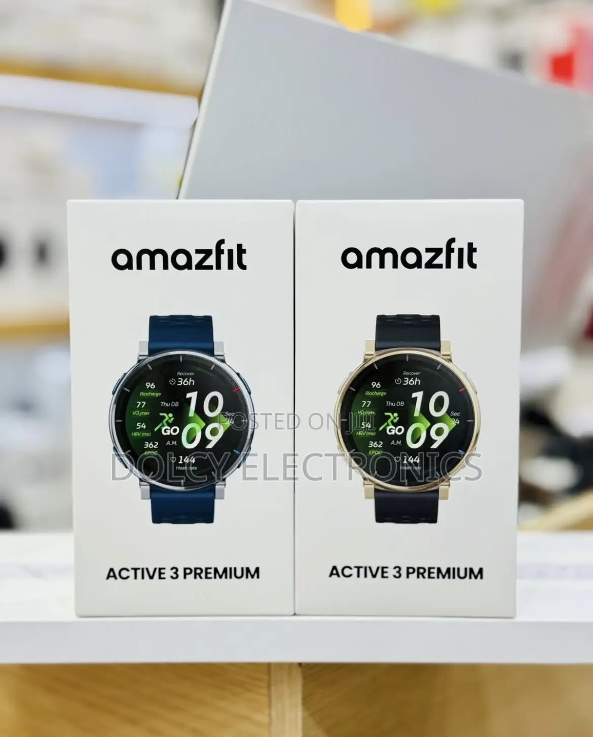 Amazfit Active 3 Premium GPS Running Smart Watch