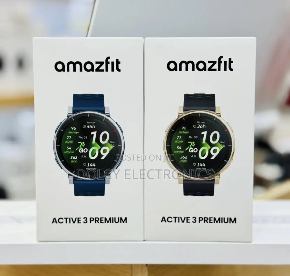 Amazfit Active 3 Premium GPS Running Smart Watch