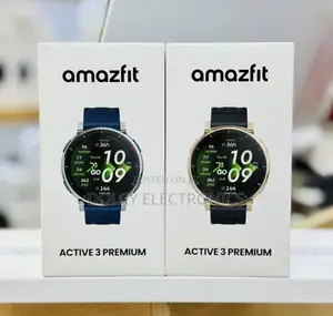 Amazfit Active 3 Premium GPS Running Smart Watch