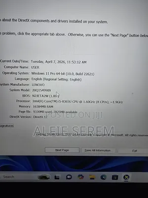 Laptop Lenovo ThinkPad X390 16GB Intel Core i5 SSD 256GB
