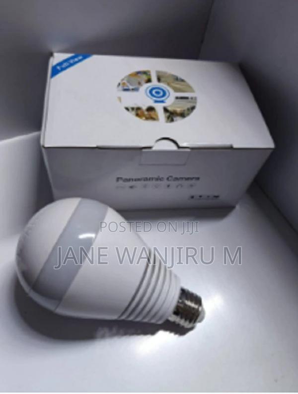 Dual Lens V380 PTZ Bulb Ip Night Vision Camera Bulb Dual Lense Camera