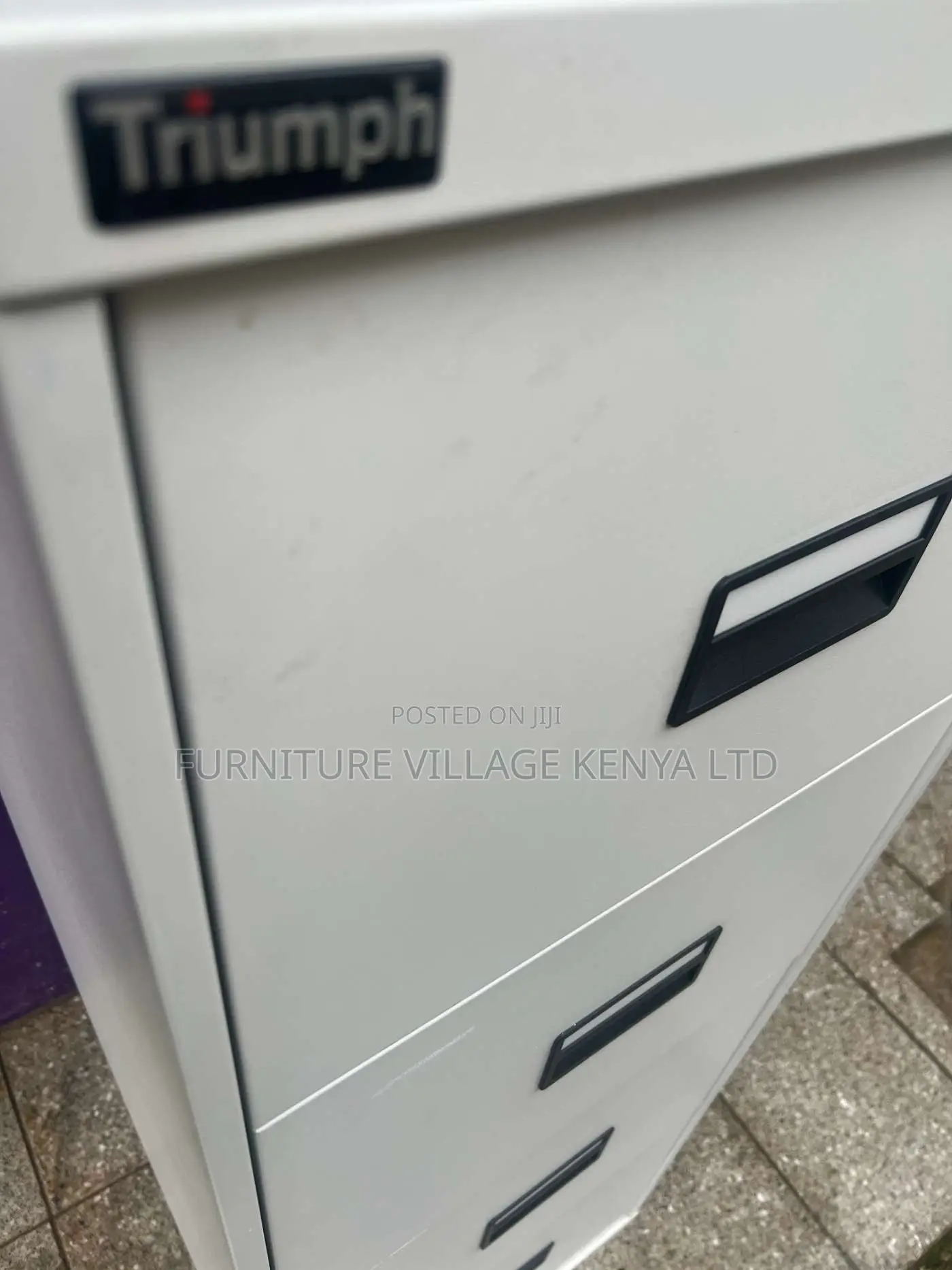 Office Cabinet ; 4- Drawer Metallic File Office Cabinet