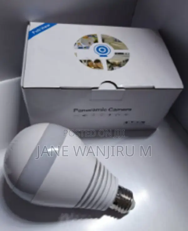 New V380 PTZ Bulb Ip Night Vision Camera Dual Lens Ip Camera Security