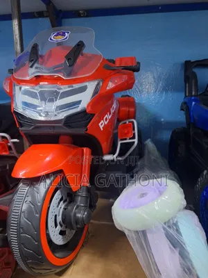 Ride on Toy Electric Police Bike