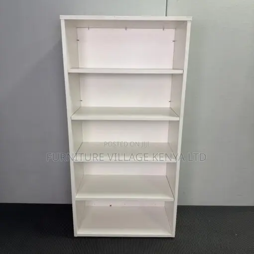 Bookshelf; 5-Tier Wood Shelf for Files and Books