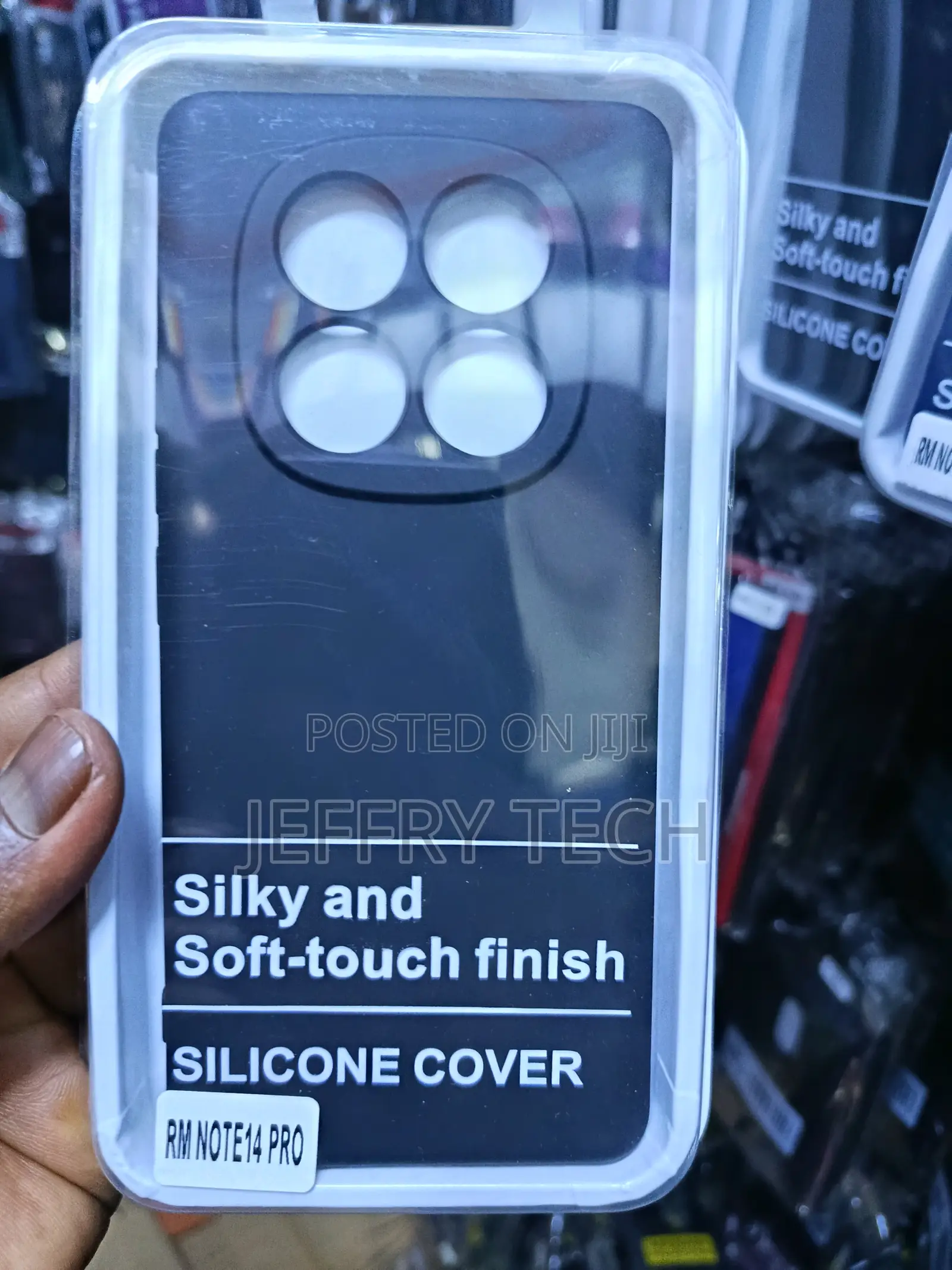 This Is a Silky Silicone Cover for the Xiaomi Redmi Note 14 Pro