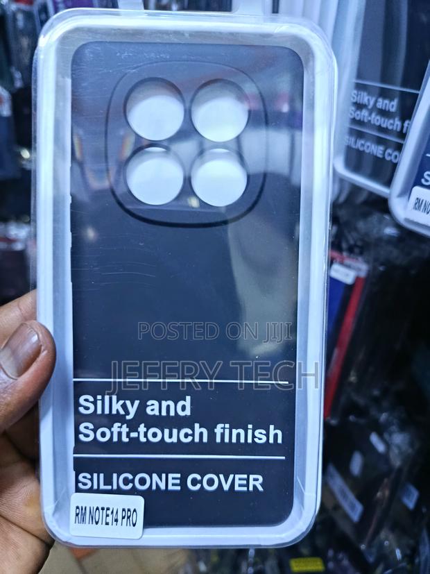 This Is a Silky Silicone Cover for the Xiaomi Redmi Note 14 Pro