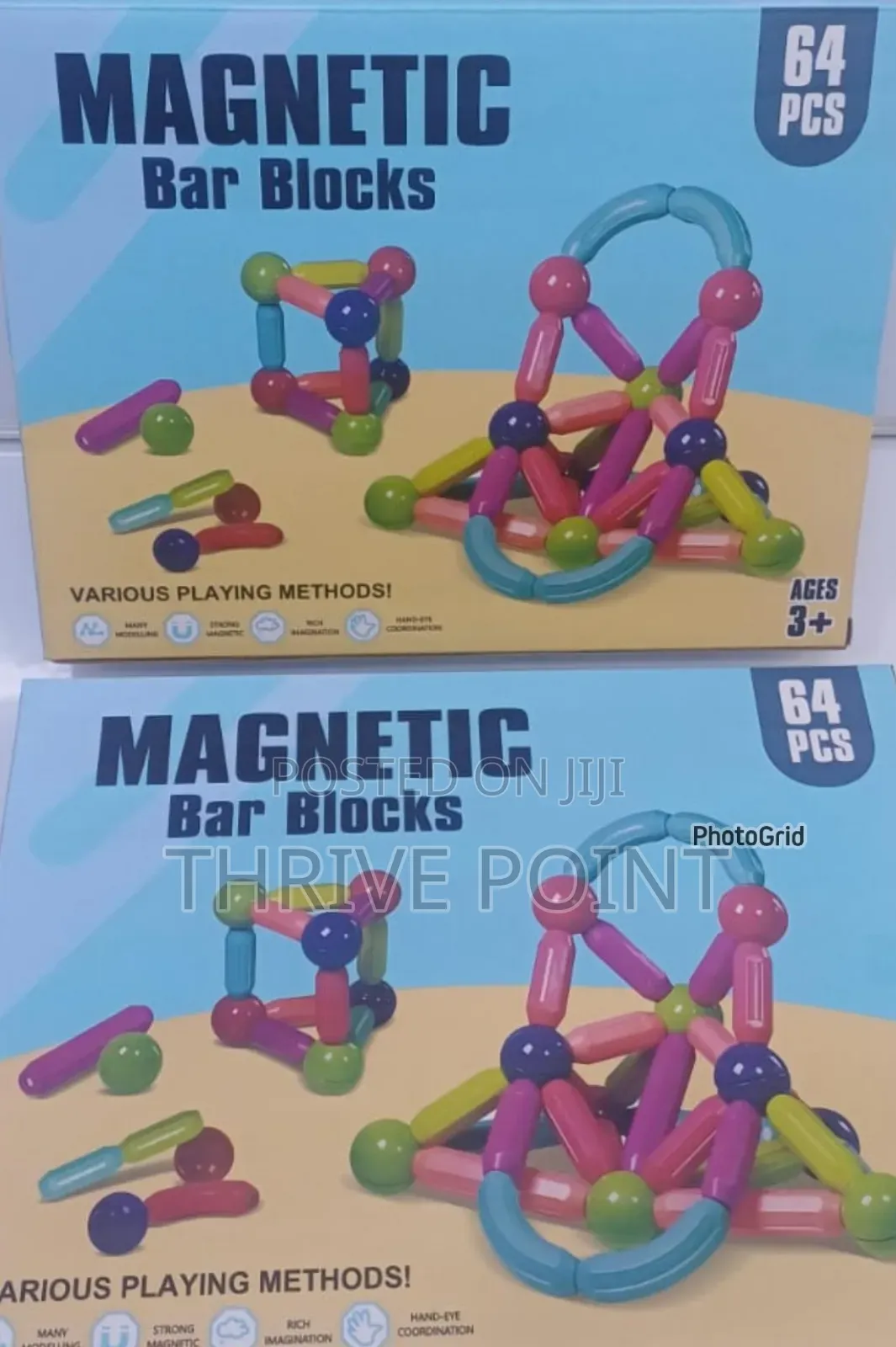 *64 Magnetic Sticks