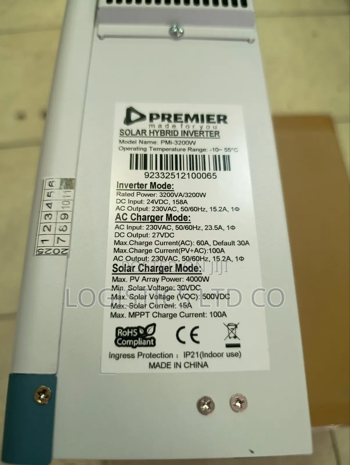 Premier 3.2kva (3200w) 24v Hybrid Inverter