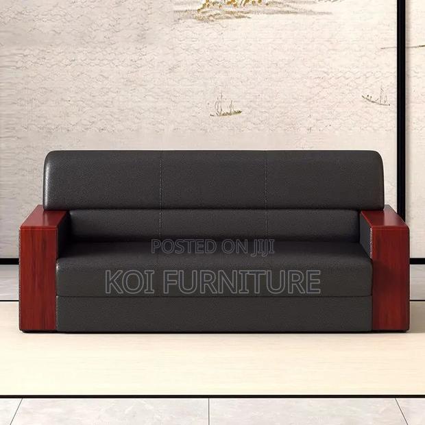 Office Sofa; Five Seaters Executive Leather Reinfored Sofa Set - thumbnail 6