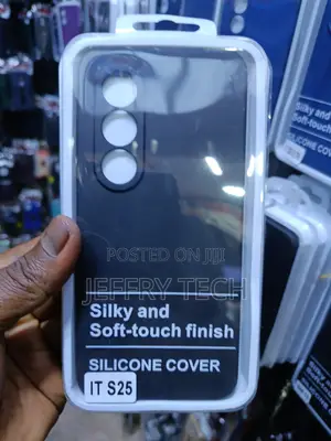 Soft Silicone Protective Cover Designed for the Itel S25 Smartphone.