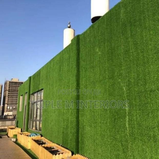 Transform Your Walls | Lush Artificial Grass Carpet - main view