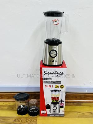 Signature 3 in 1 Electric Blender With Chopper Grinder - ( 600w )