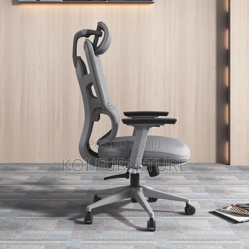Office Chairs; High Backrest Office Orthopedic Seat in 3d