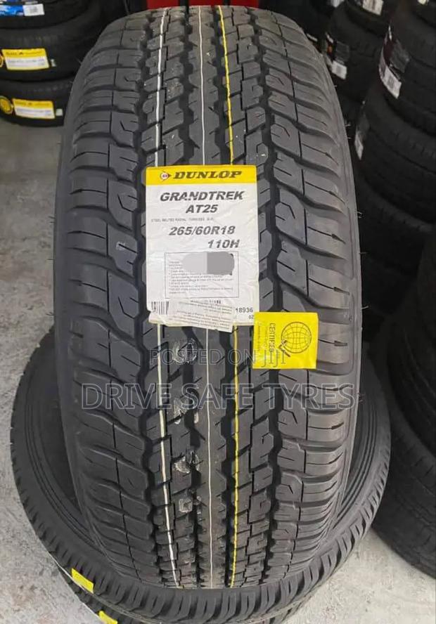 265/60 R18 Brand New Dunlop Tyre 110h