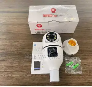 New V380dual Lense Bulb PTZ Camera