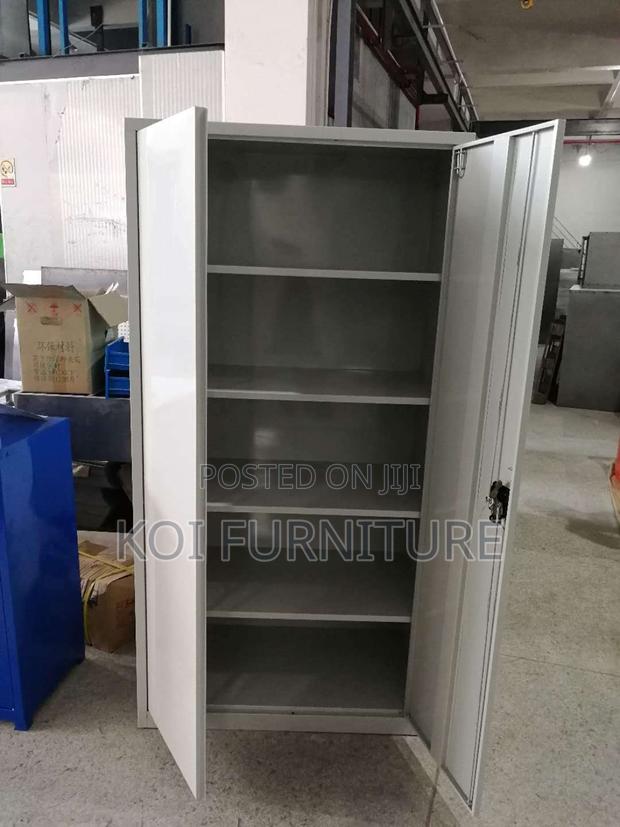 Office Cabinet; Metallic Easy Accessible Executive Two Doors Cabinet - thumbnail 5