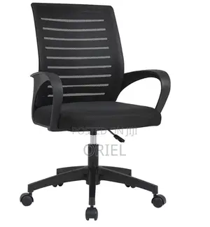 Office Mid-Back Chair : Office Swivel Adjustable Chair