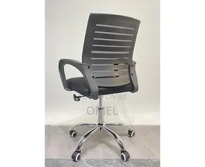 Office Mid-Back Chair : Office Swivel Adjustable Chair