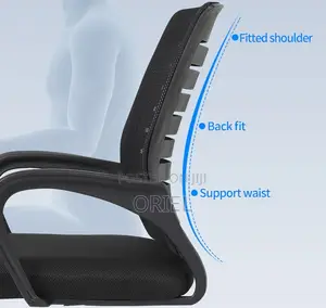 Office Mid-Back Chair : Office Swivel Adjustable Chair