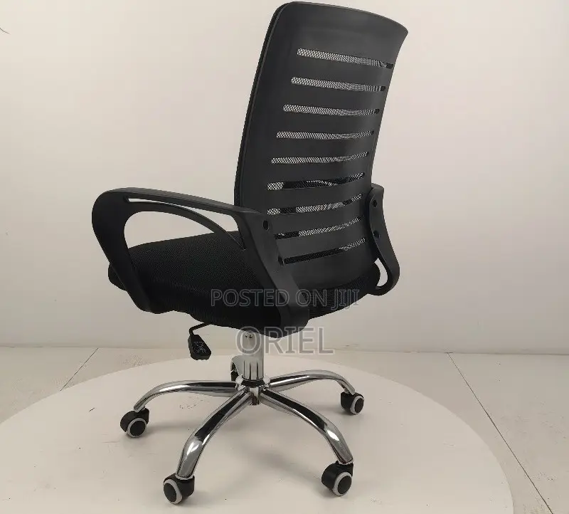 Office Mid-Back Chair : Office Swivel Adjustable Chair