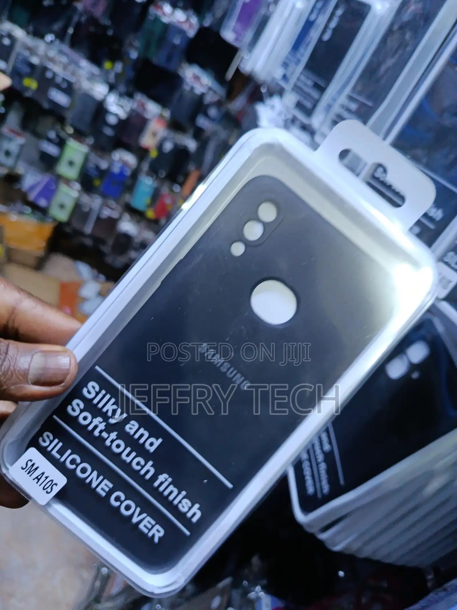 Samsung Silicone Cover Designed for the Samsung Galaxy A10s.