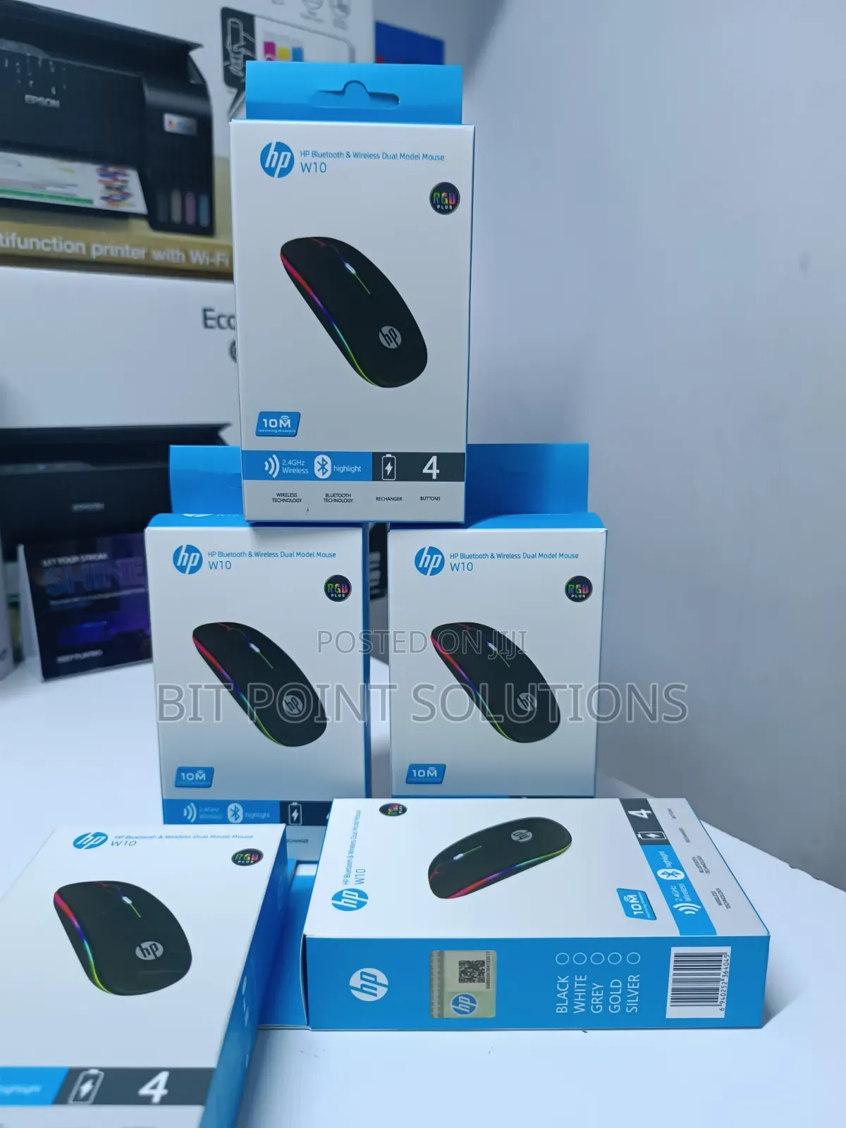 Hp Rechargeable W10 Wireless Mouse