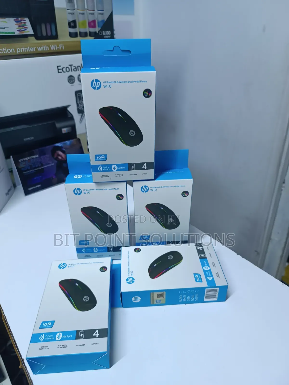 Hp Rechargeable W10 Wireless Mouse