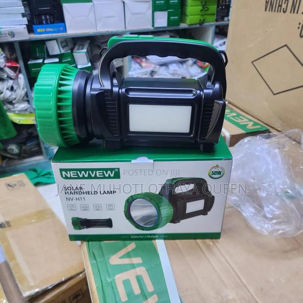 Solar Handheld Lamp With Solar