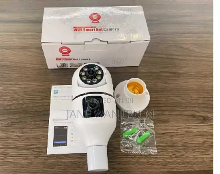 Quality V380 Dual Lense Bulb PTZ Camera