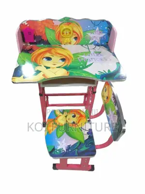 Home Table; Adjustable Childrens Desk Chair Functionality Set