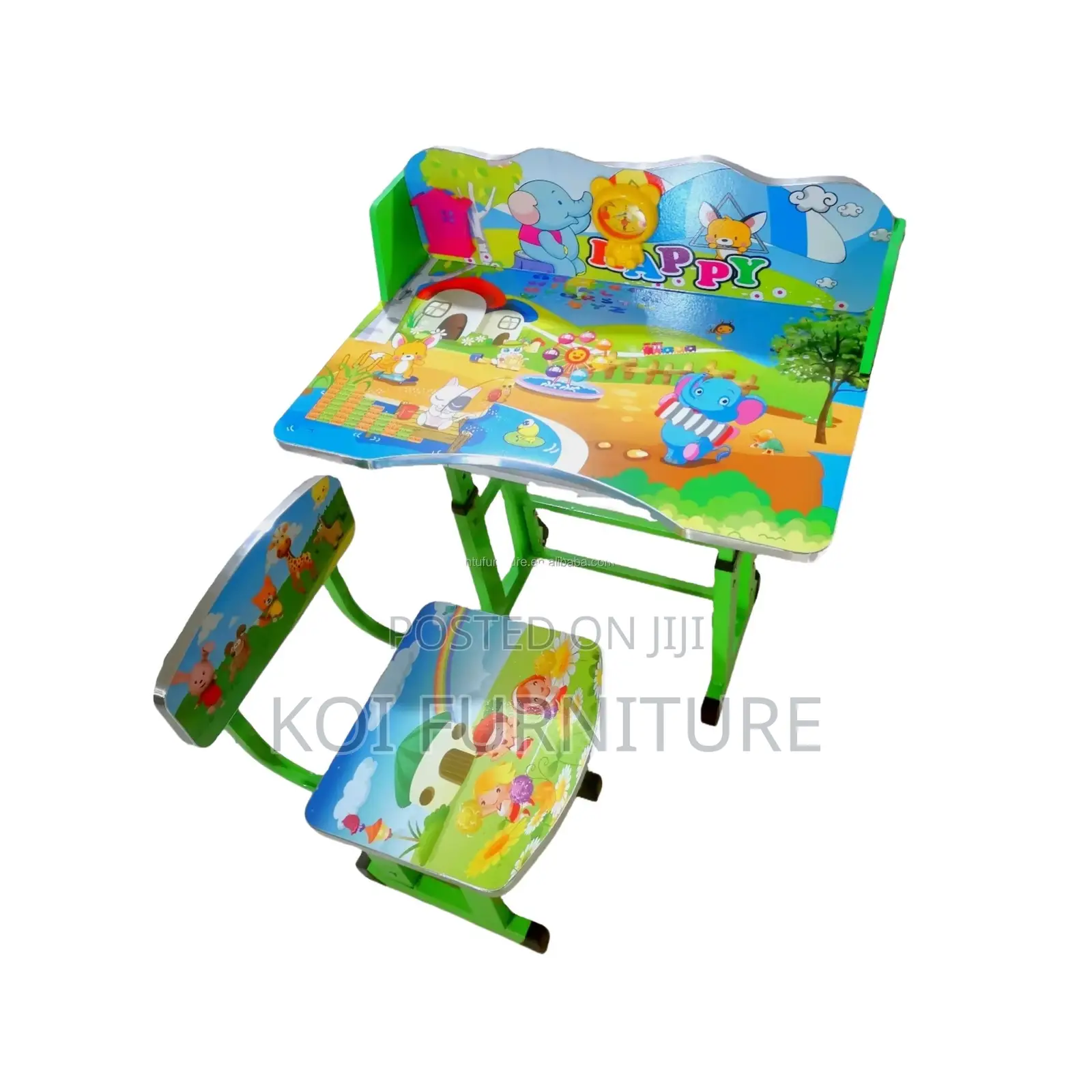 Home Table; Adjustable Childrens Desk Chair Functionality Set