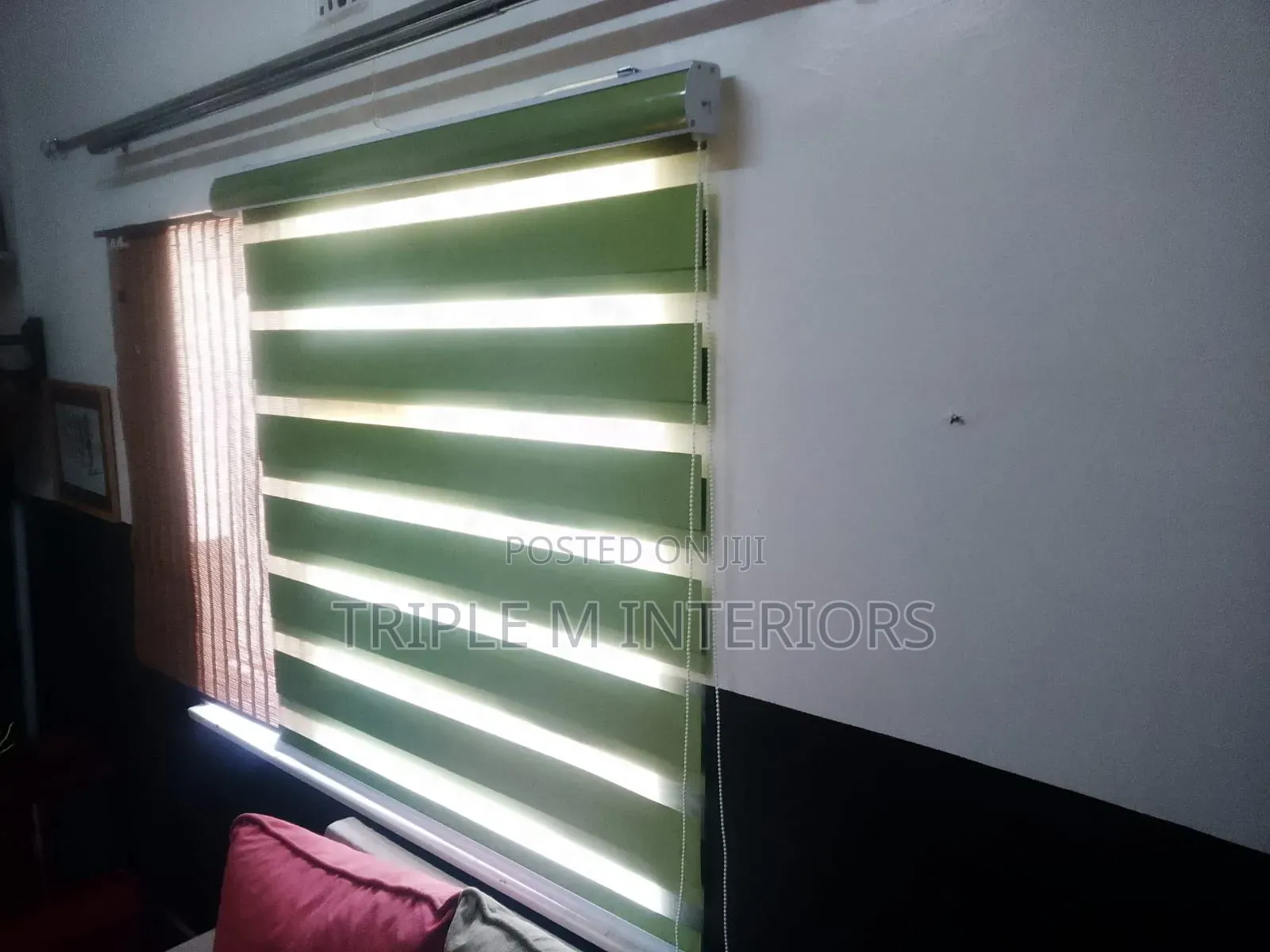 Dim‐Out Blinds | Filter Harsh Sunlight While Letting in a Soft Glow.