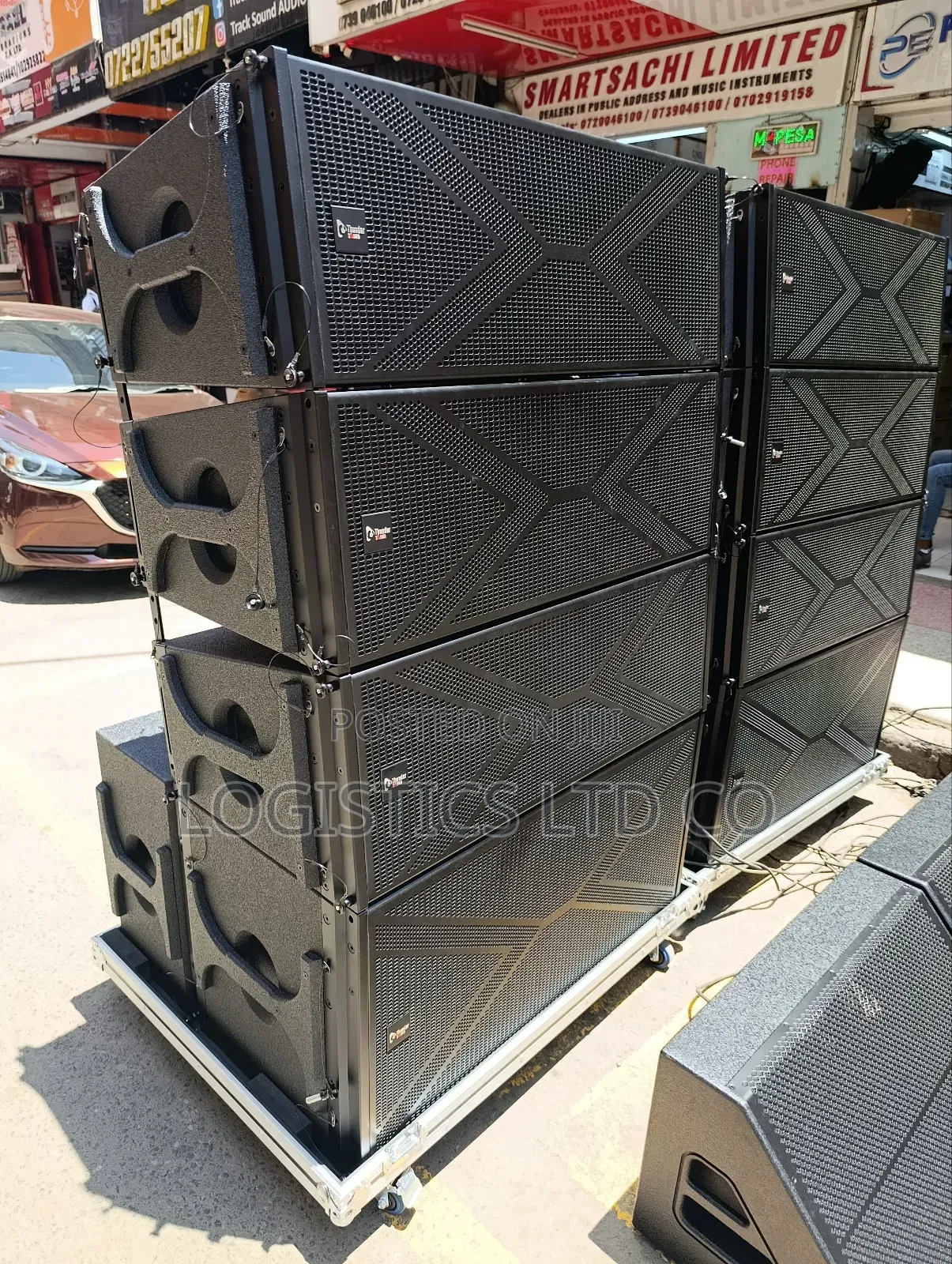 Thunder Sound 12inch Professional Line Array Speakers 2400watts