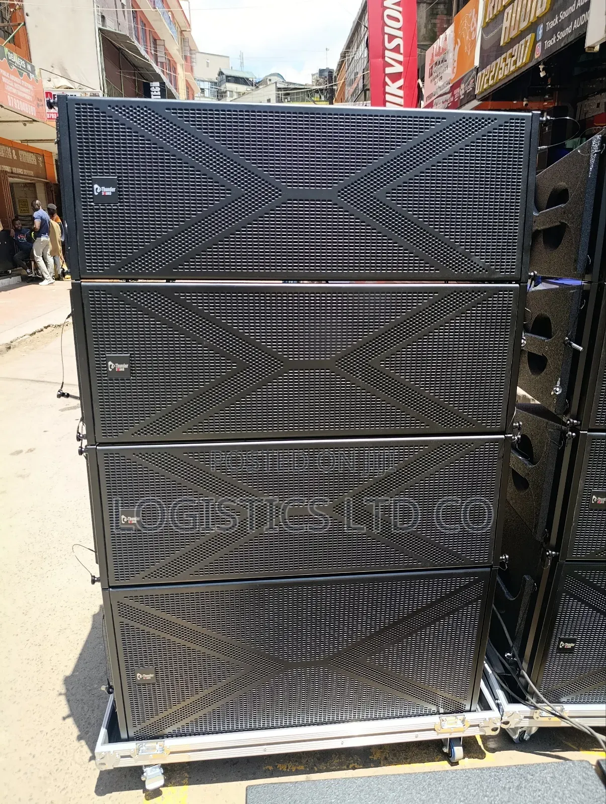 Thunder Sound 12inch Professional Line Array Speakers 2400watts