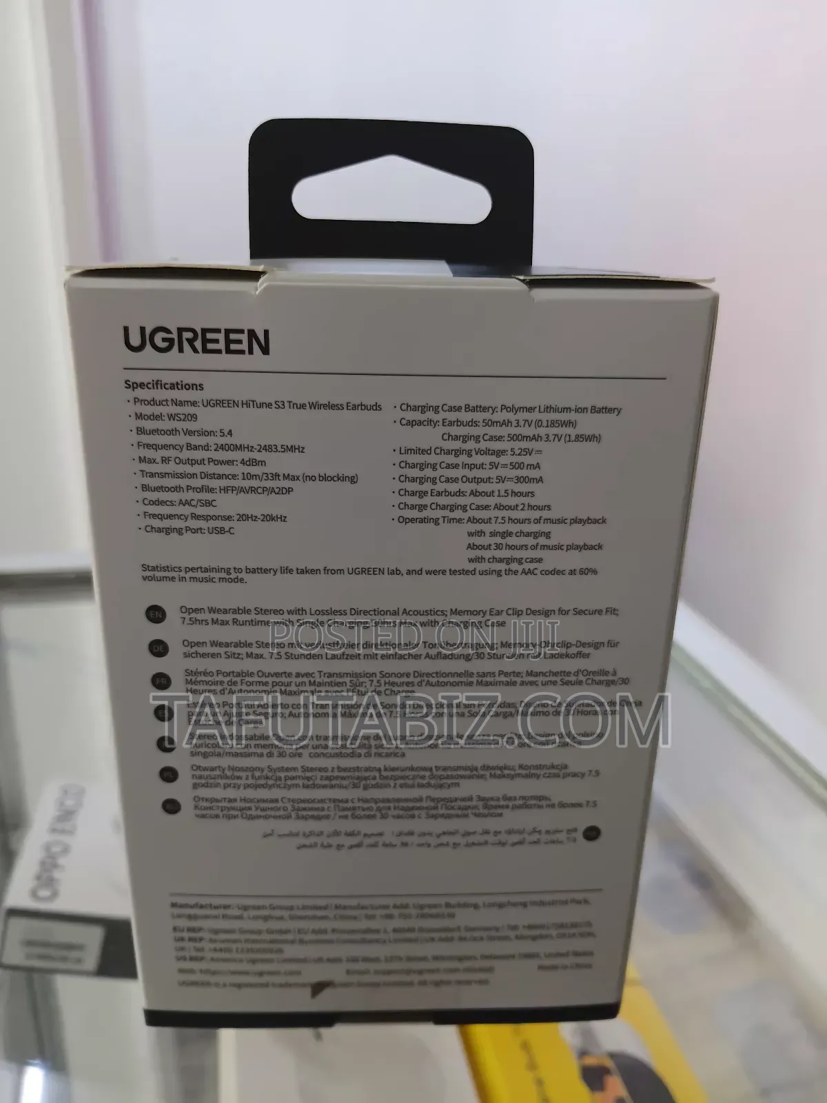 Ugreen Hitune S3 Open Wearable Stereo True Wireless Earbuds