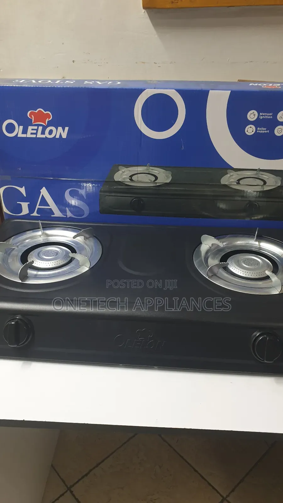 Olelon 2 Burner Stainless Cooker