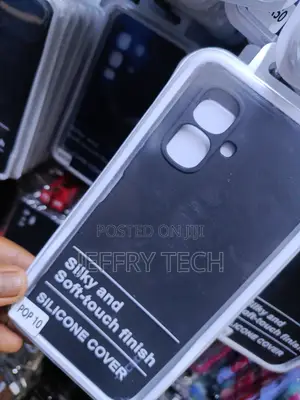 Tecno Pop 10 Silicone Phone Cover Featuring Silky, Soft-Touch Finish.