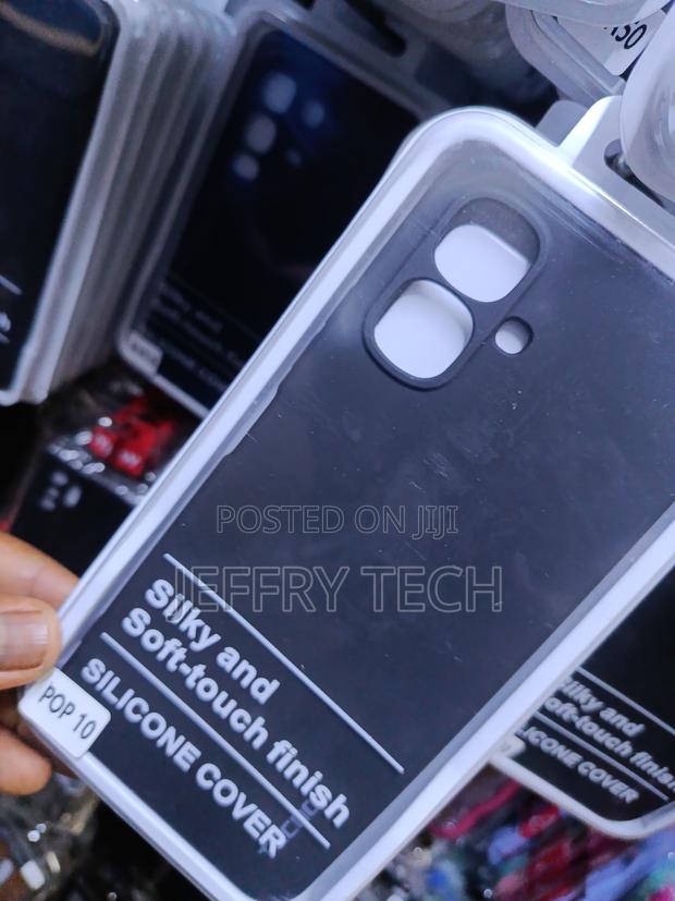 Tecno Pop 10 Silicone Phone Cover Featuring Silky, Soft-Touch Finish. - thumbnail 2