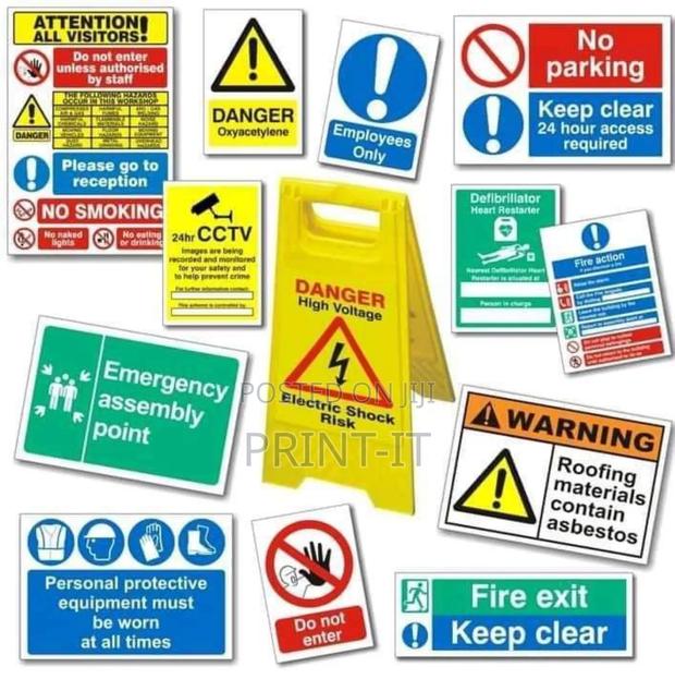 Construction Safety Signs - main view