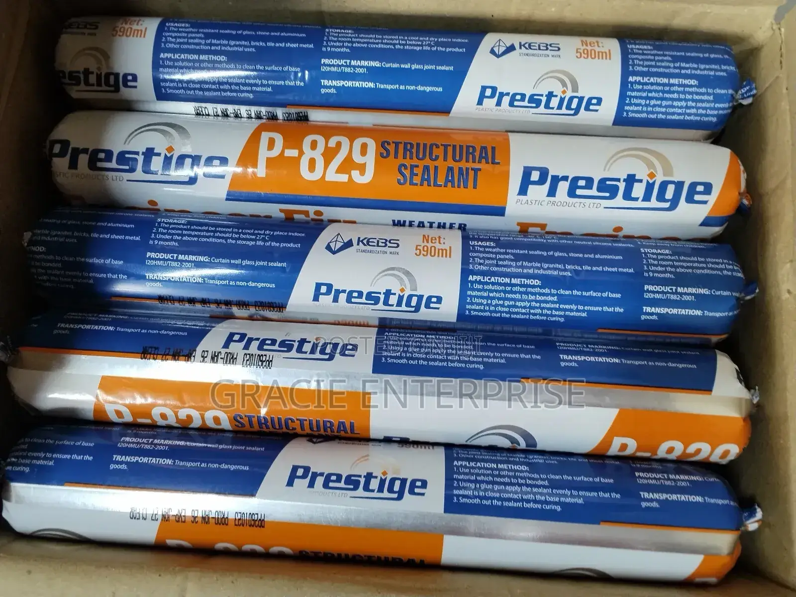 Prestige Engineer Fix Weather Neutral Silicone Sealant