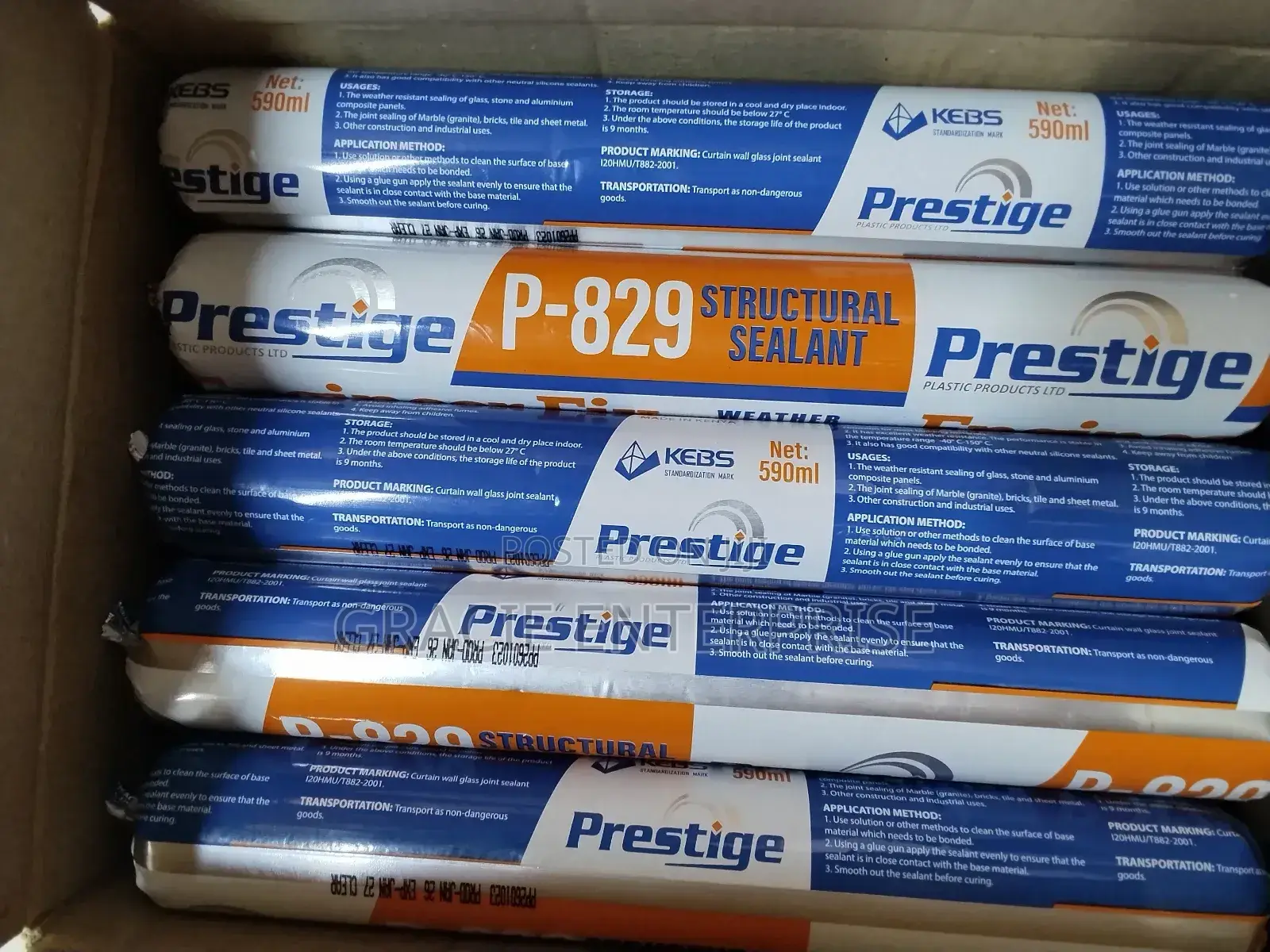 Prestige Engineer Fix Weather Neutral Silicone Sealant