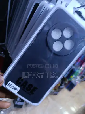 Black Phone Case Is Designed for the Rm A3 Pro Model.