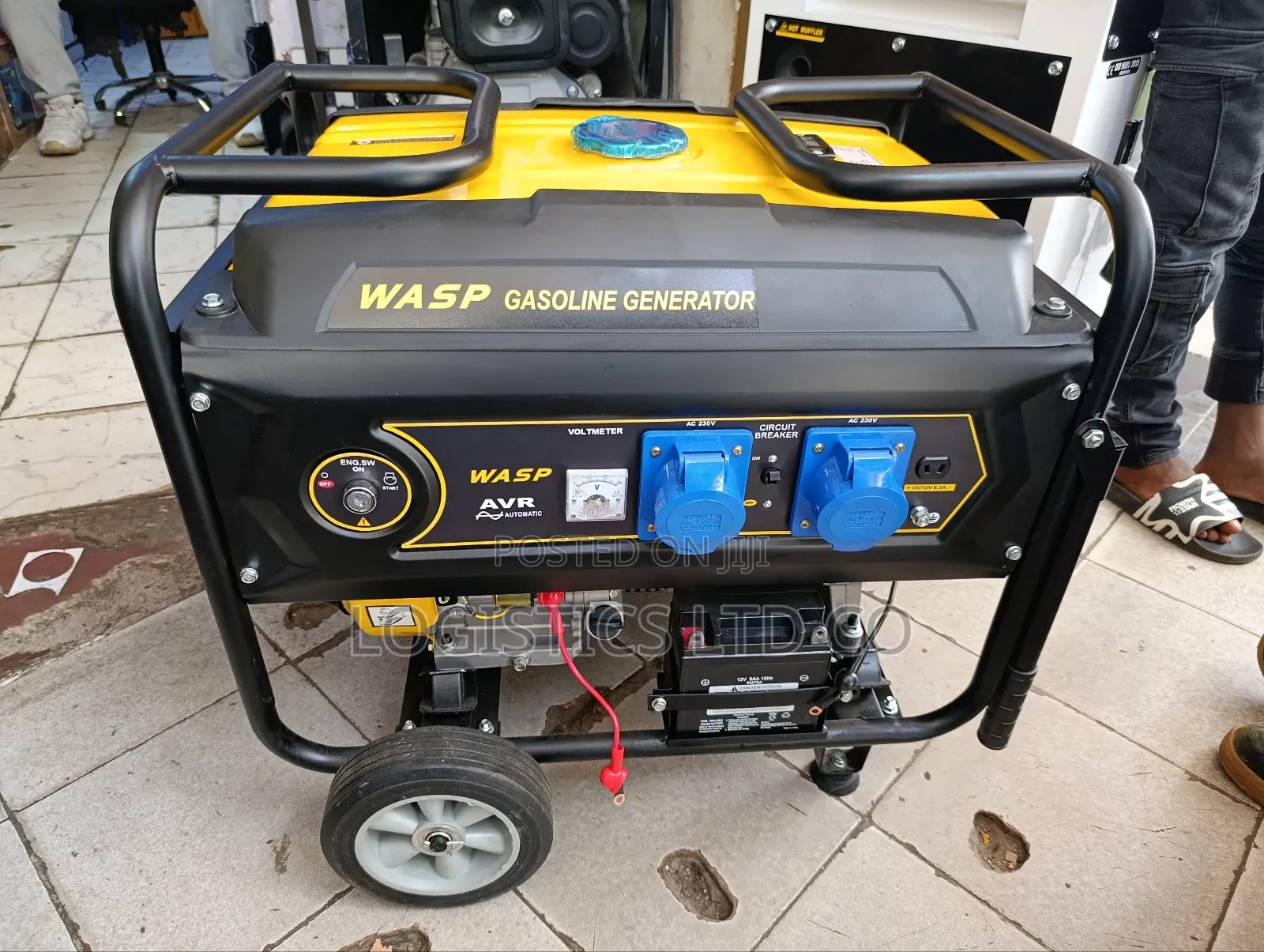 Wasp 9500es 15hp Petrol Generator 10kva