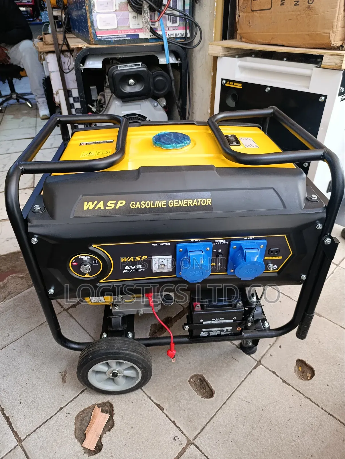 Wasp 9500es 15hp Petrol Generator 10kva