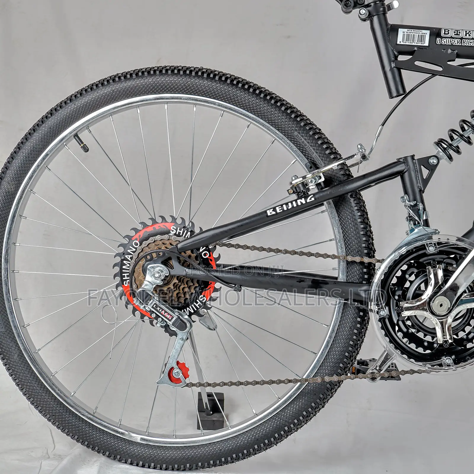 Beijing 26′′ Steel Bike – Full Suspension MTB