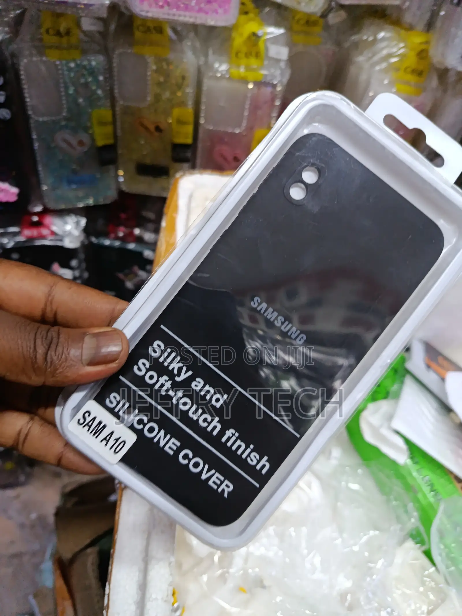 Silky and Soft-Touch Finish Silicone Cover for Samsung Galaxy