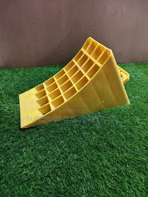 Heavy-Duty Plastic Wheel Chock